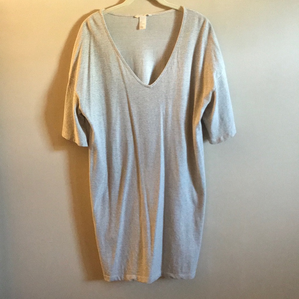 Stripped TShirt Dress